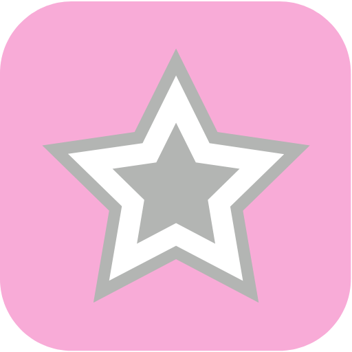 Image of a star with pink background.